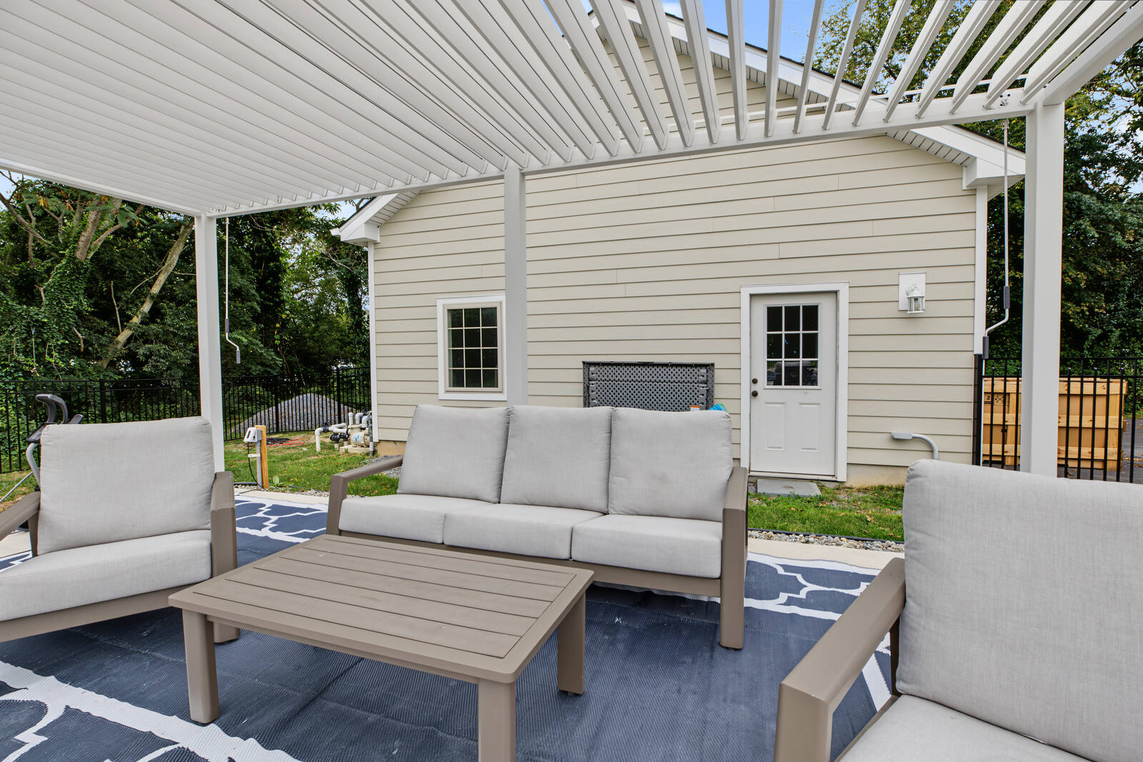 Covered patio